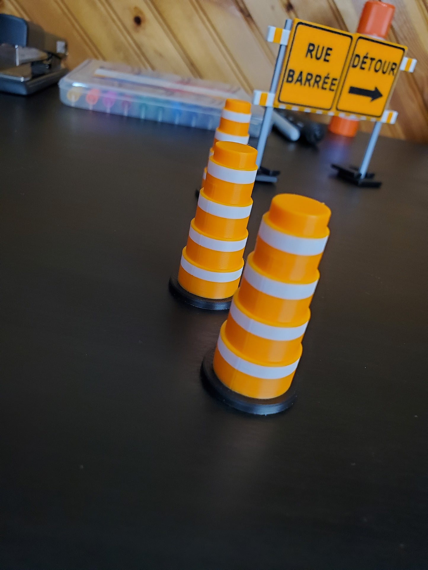 Montreal Construction Desk Decoration