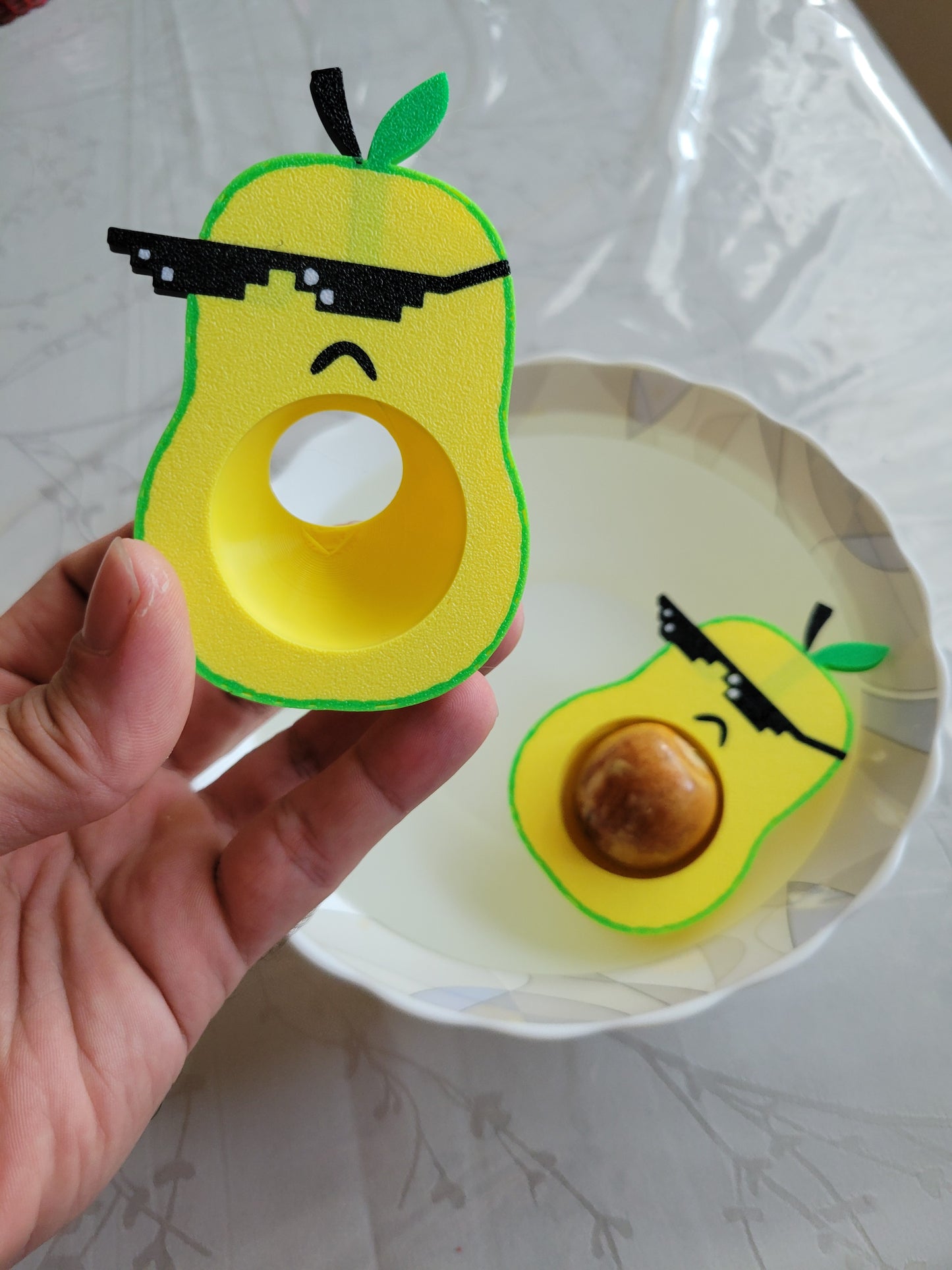 π₯ Avocado Pit Sprouter β Fun, Efficient & 3D-Printed with Style!