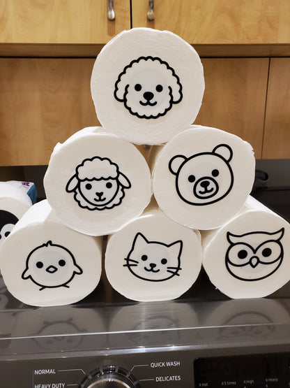 Cute Toilet Roll Covers image 1