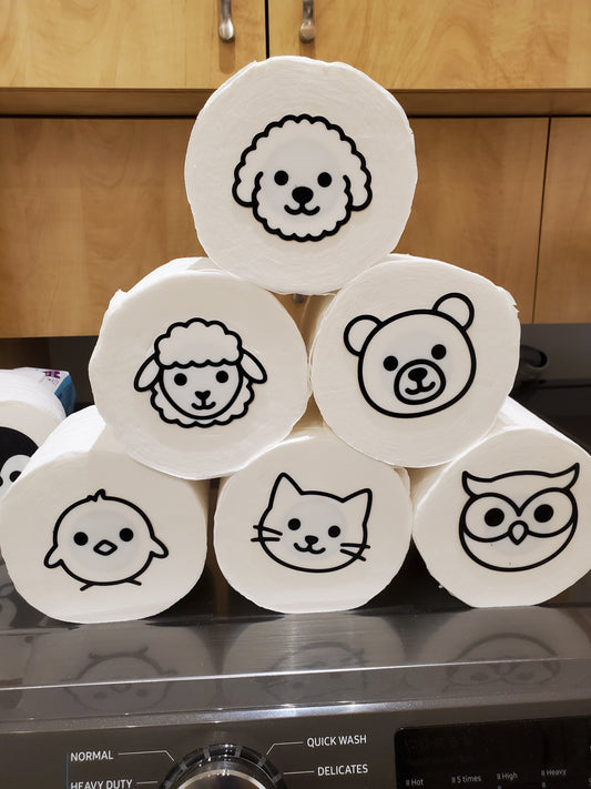 Cute Toilet Roll Covers image 1