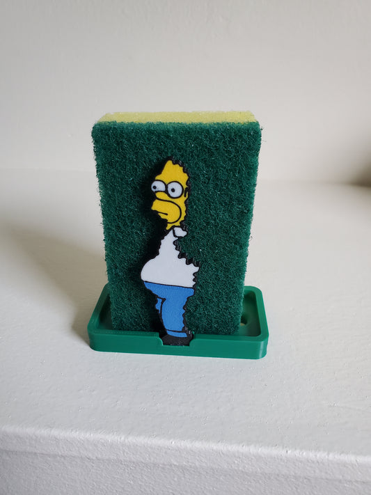 Homer In The Bush Sponge Holder image 0