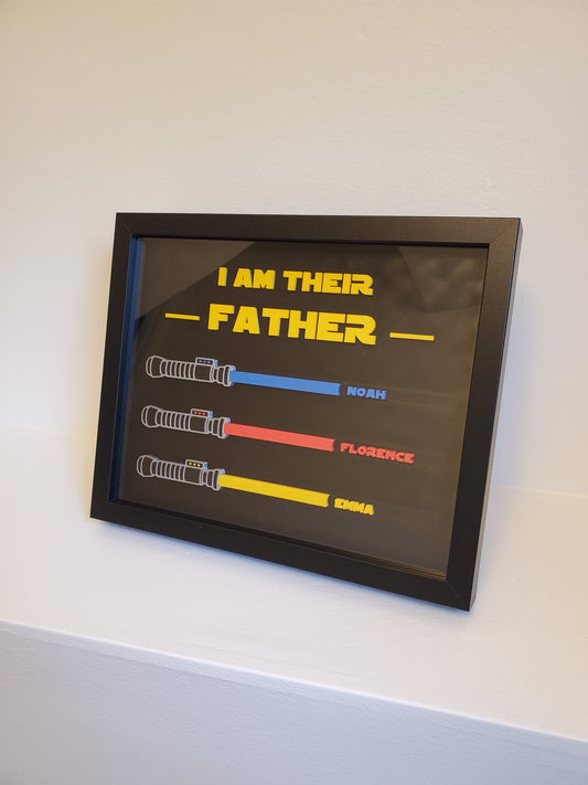 Custom Star Wars Themed Plaque image 0