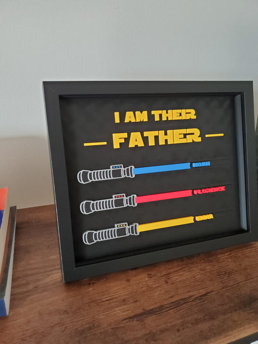 Custom Star Wars Themed Plaque image 1