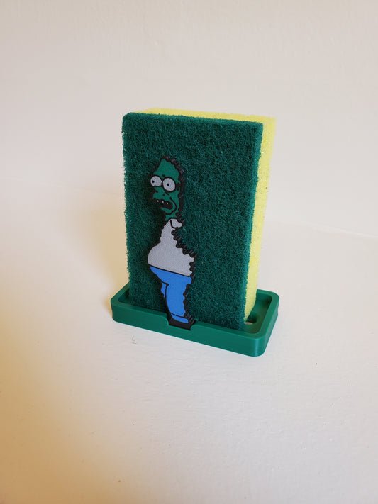 Homer In The Bush Sponge Holder Halloween Addition image 1