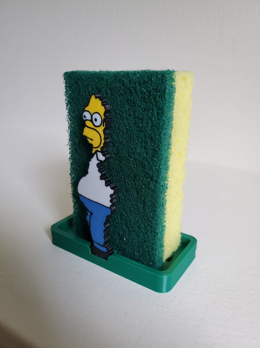 Homer In The Bush Sponge Holder image 1