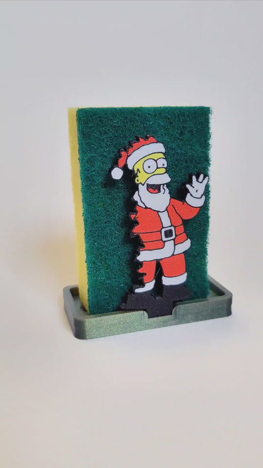 Meme sponge holder - Xmas edition
