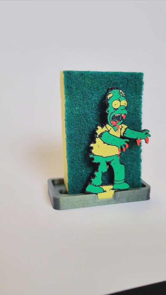 Meme Sponge holder - Zombie edition